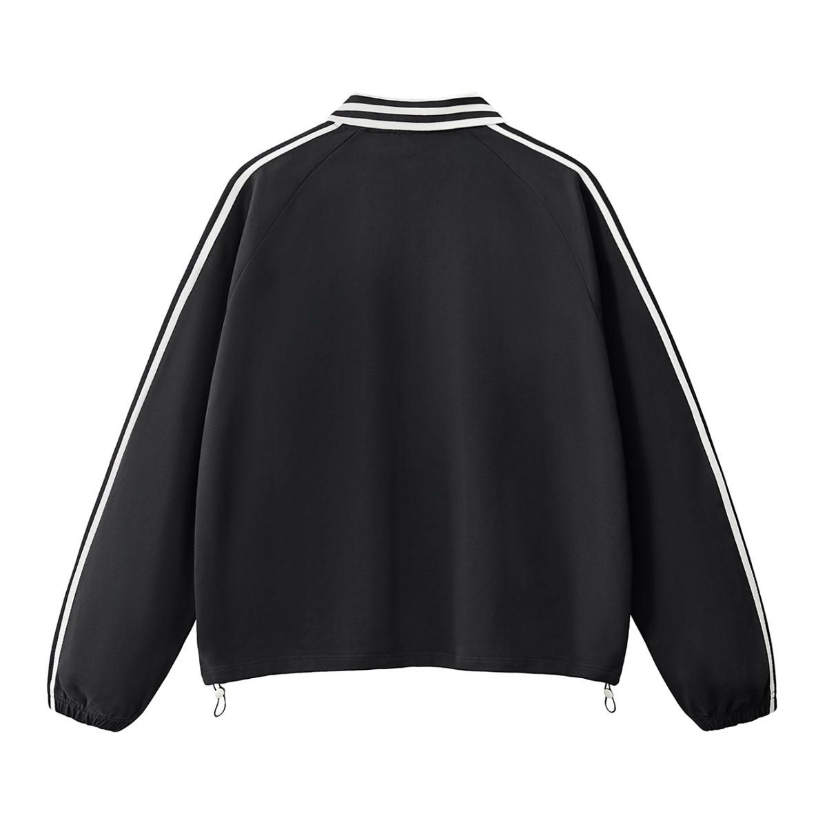 BA3B Striped Collar Sweatshirt