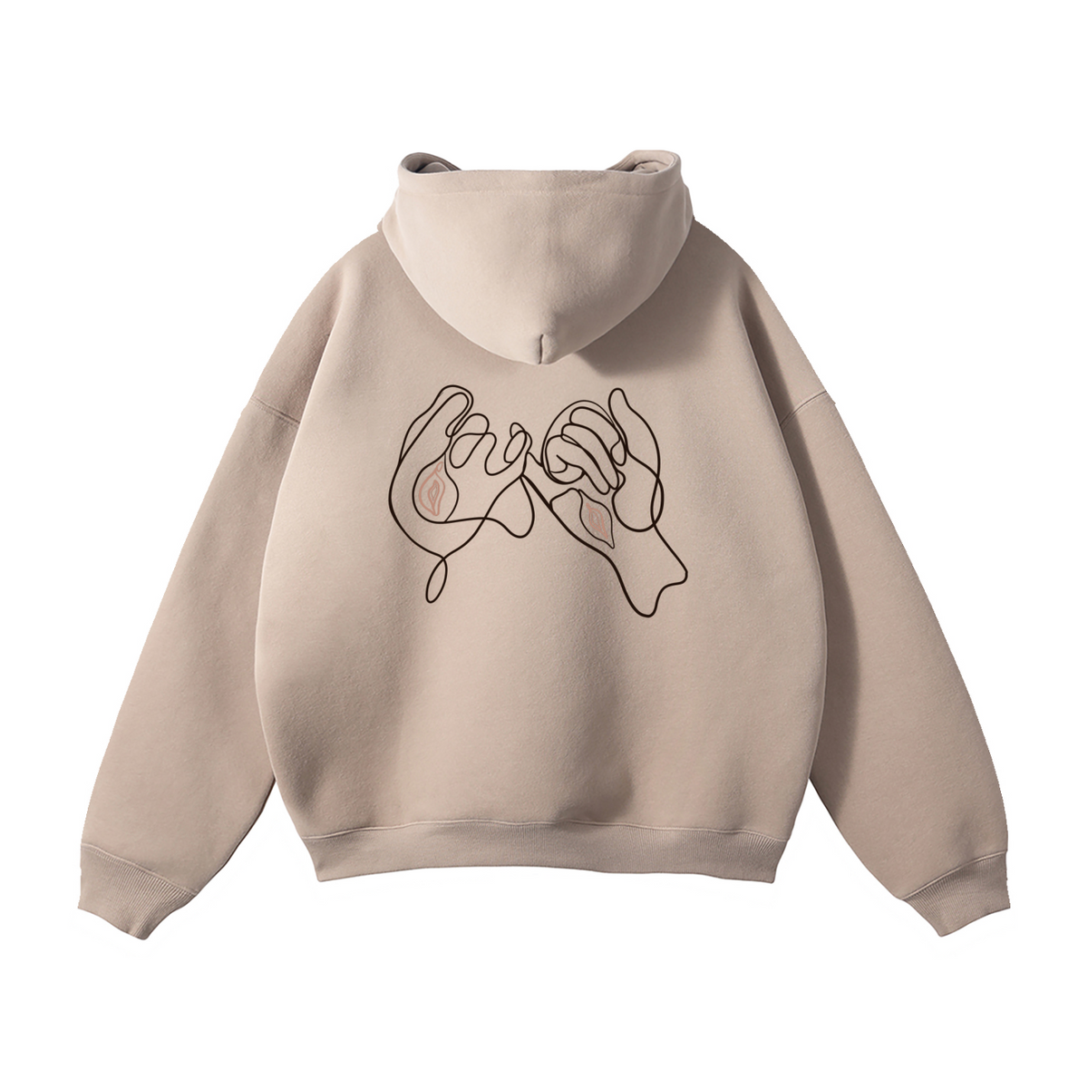 PUSSY SWEAR? Oversized Fleece Hoodie