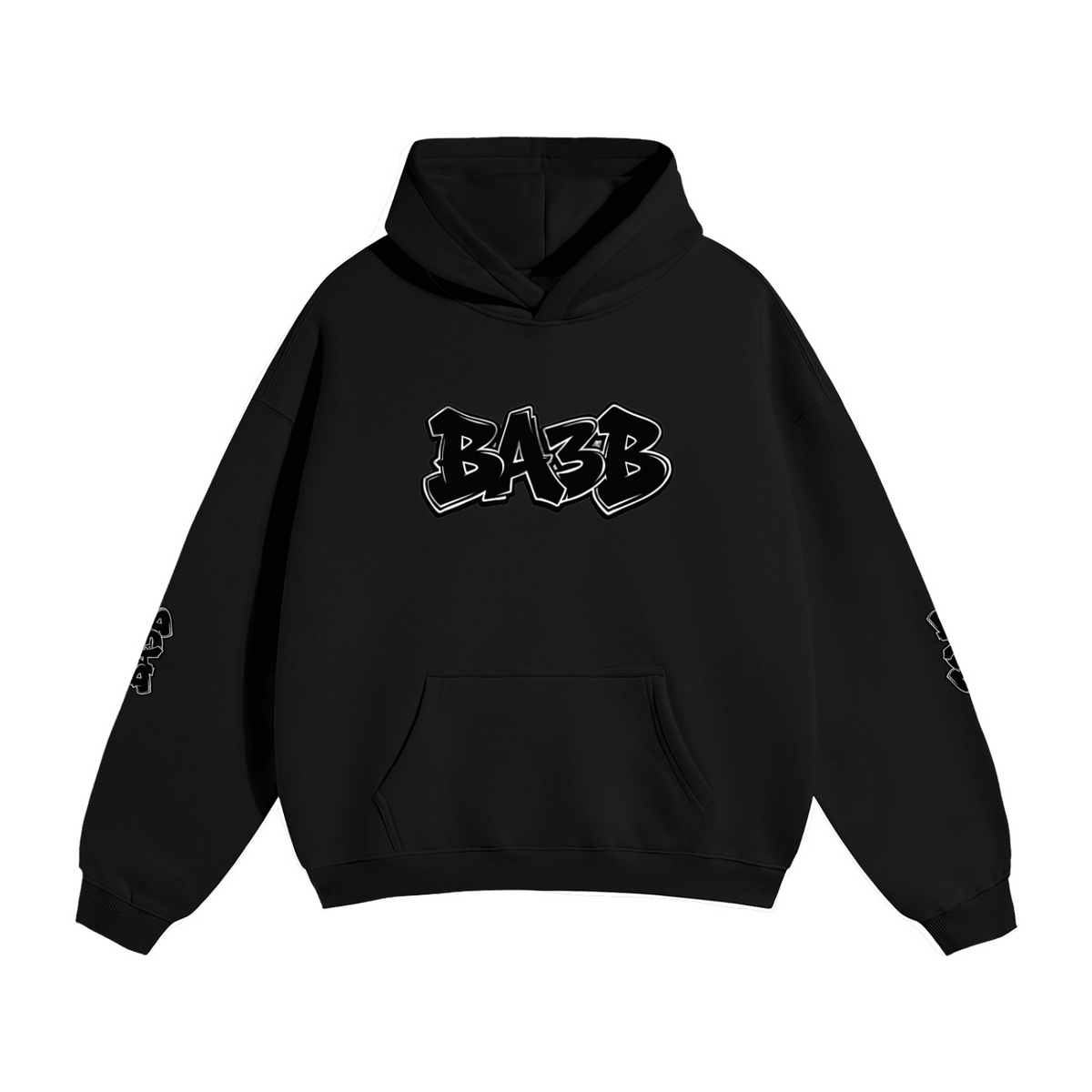 BA3B Oversized Fleece Hoodie