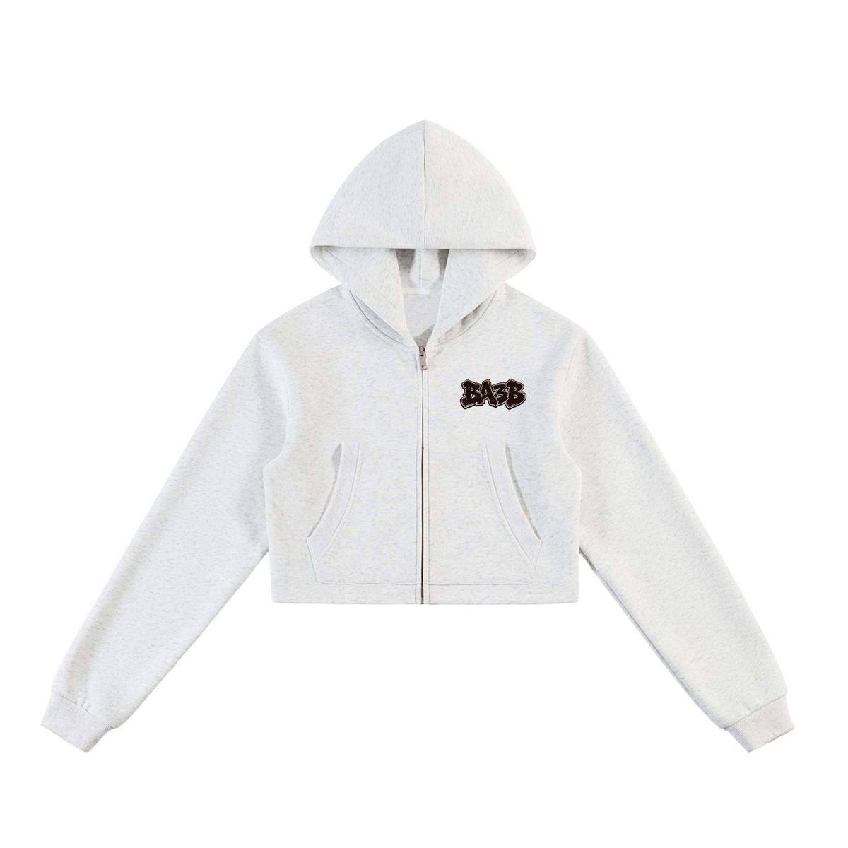 BA3B Cropped Zip Up Jacket
