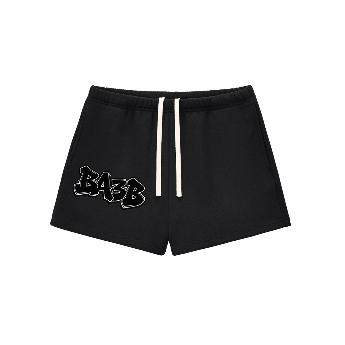 BA3B Fleece Drawstring Sweatshorts