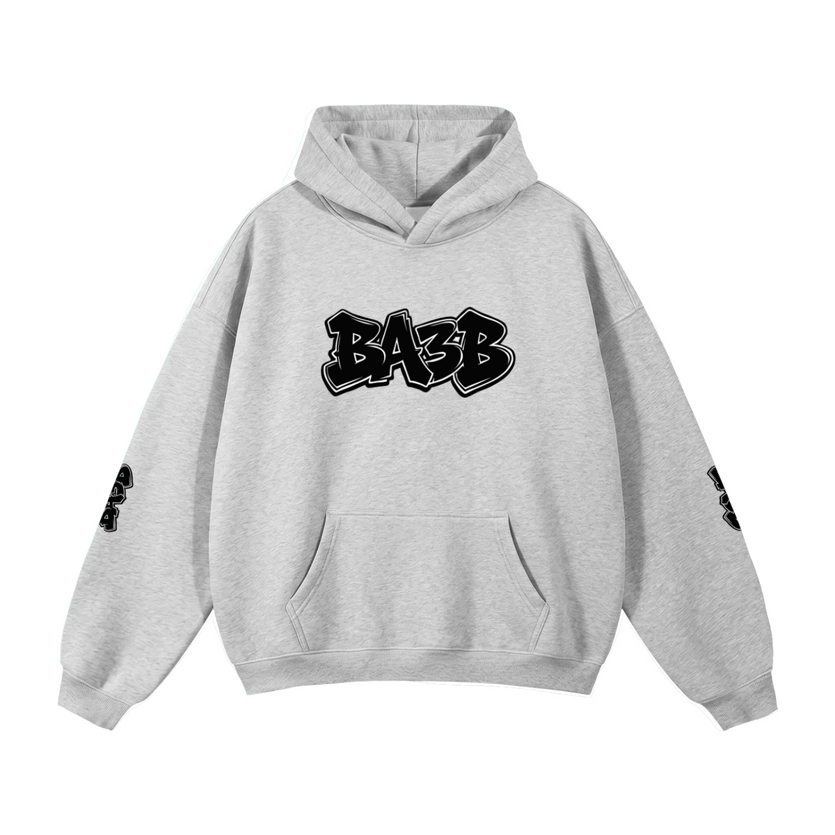 BA3B Oversized Fleece Hoodie