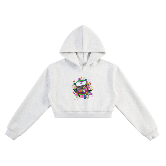 Inhale Inspiration, Exhale Expression Essential Cropped Hoodie