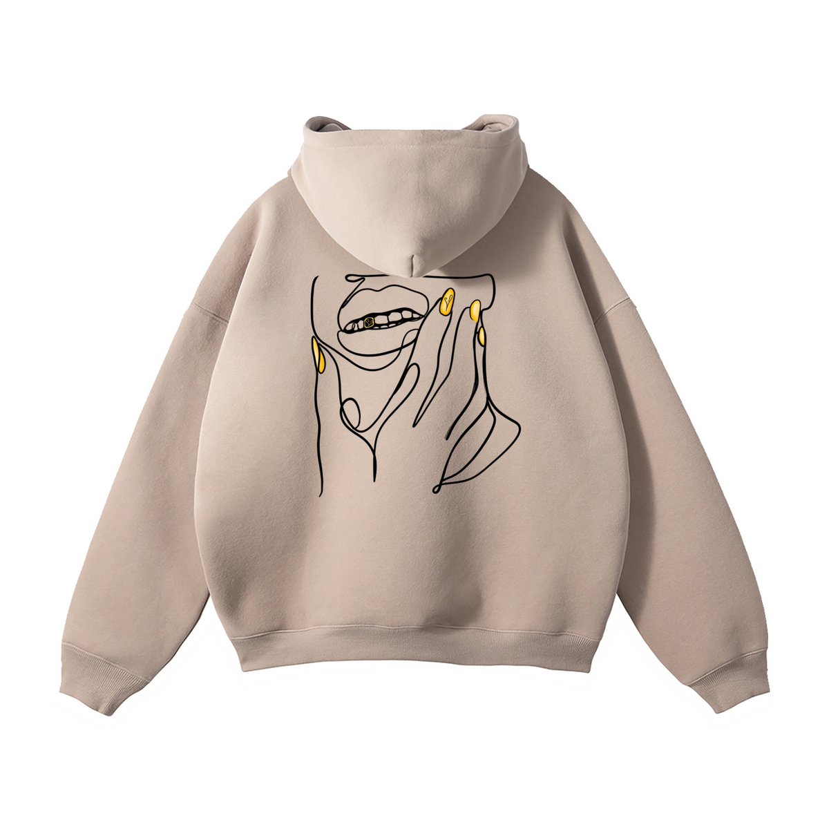 HIS N HERS Oversized Fleece Hoodie