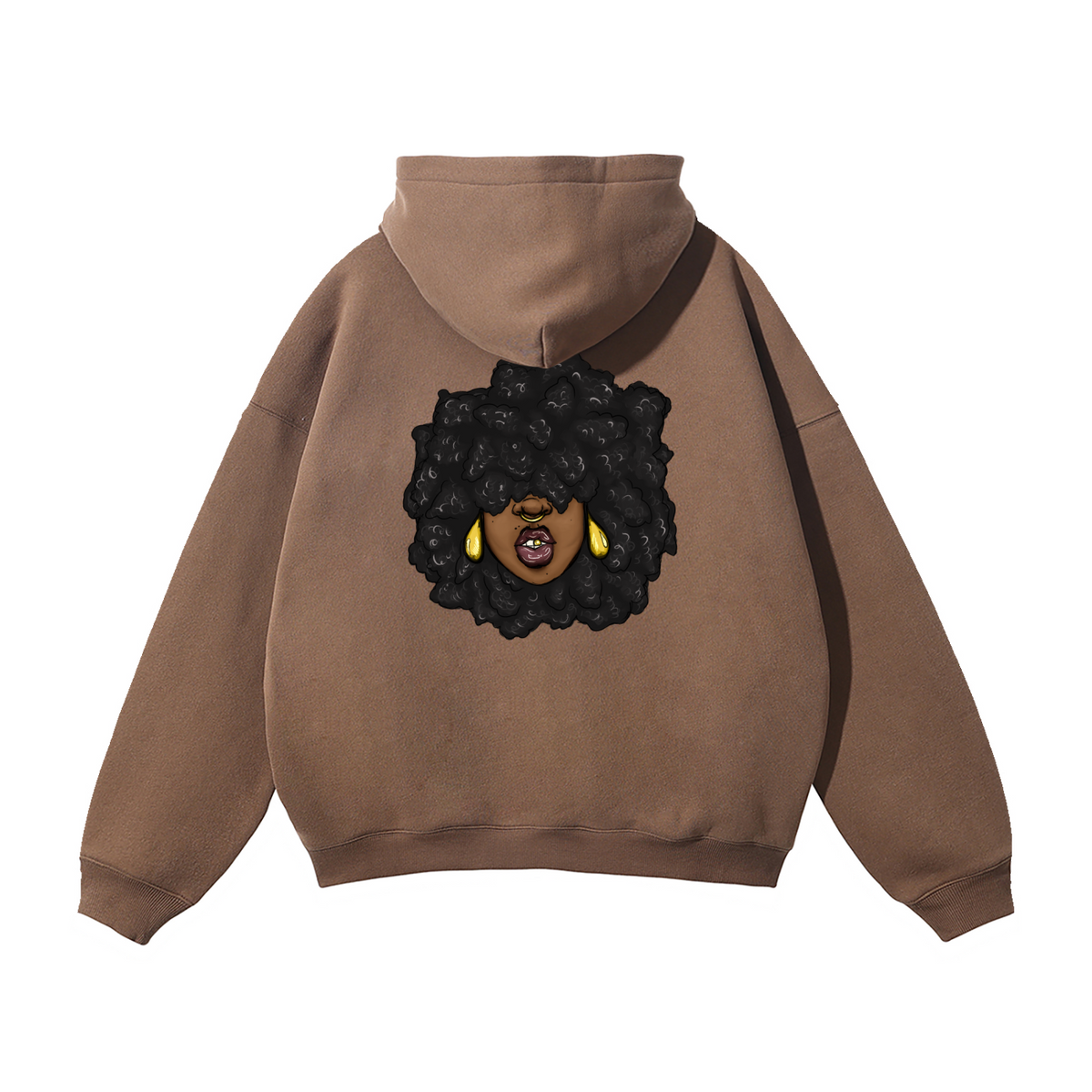 90s Baby Oversized Fleece Hoodie