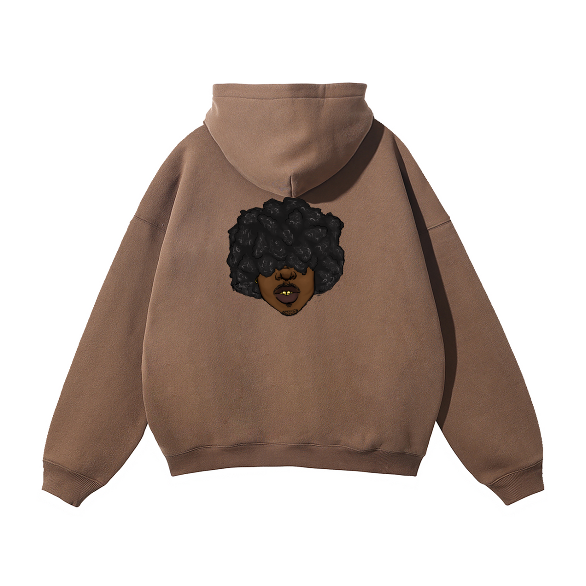Male 90s Baby Oversized Fleece Hoodie