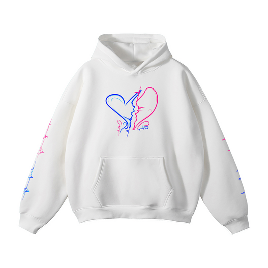 “Lifeline” Oversized Fleece Hoodie
