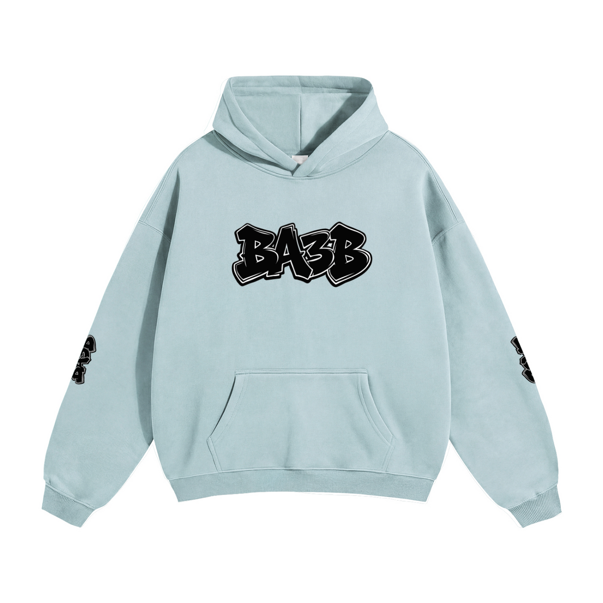 BA3B Oversized Fleece Hoodie