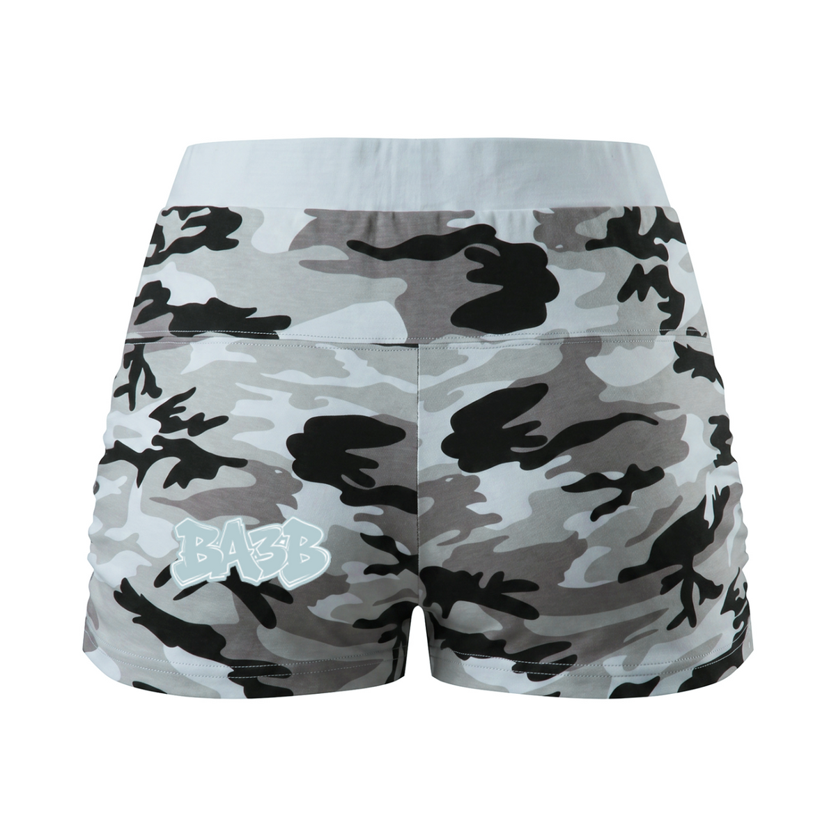 BA3B Slim Camo Shorts