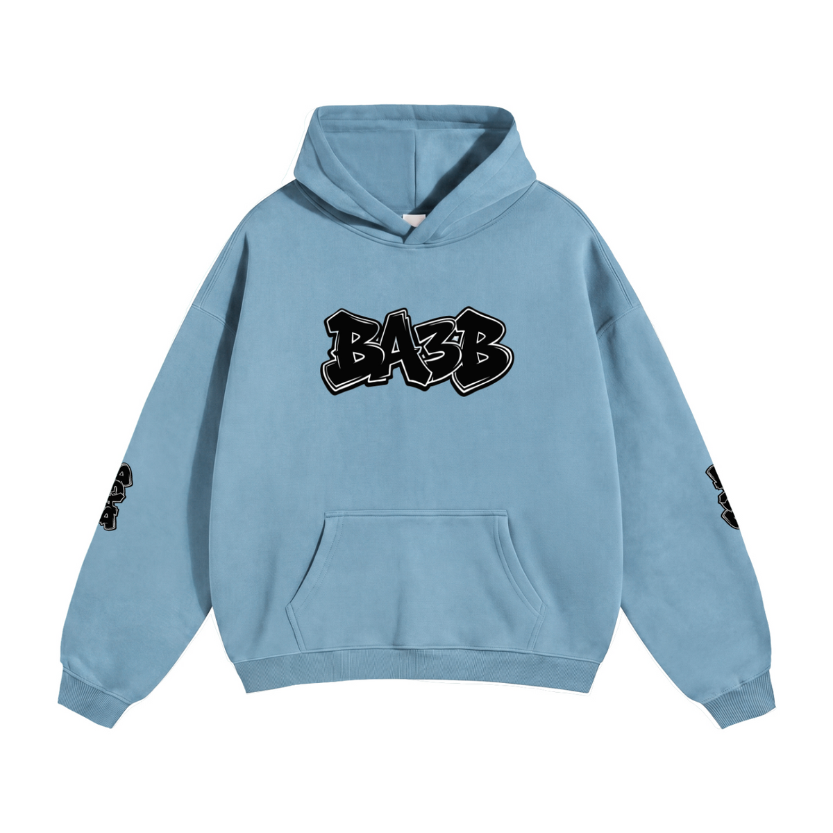 BA3B Oversized Fleece Hoodie