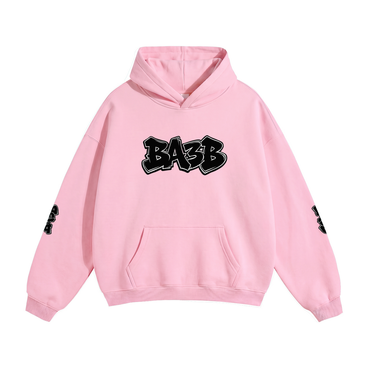 BA3B Oversized Fleece Hoodie