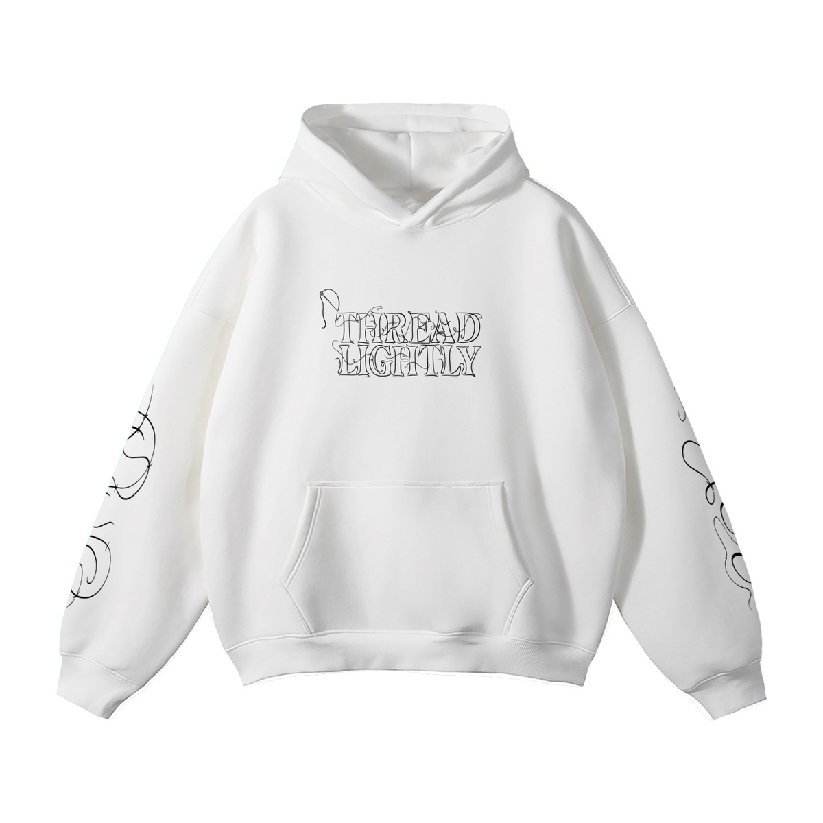 THREAD LIGHTLY Oversized Fleece Hoodie