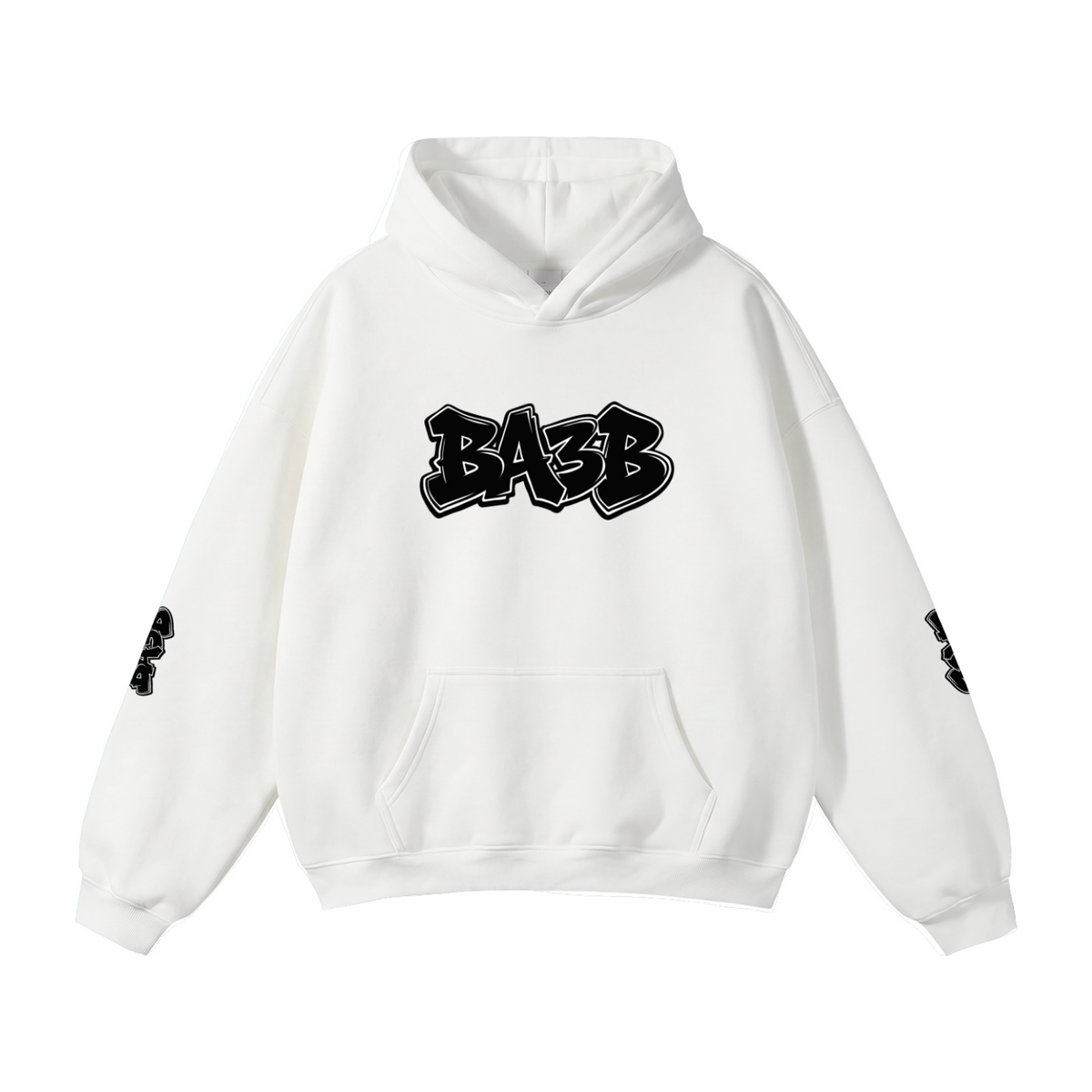 BA3B Oversized Fleece Hoodie